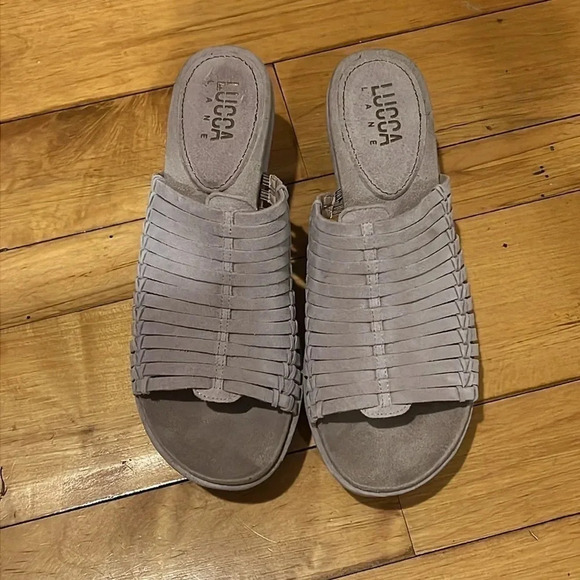 Luca Lane Larissa Wedge Sandal Size 11 - Picture 3 of 8